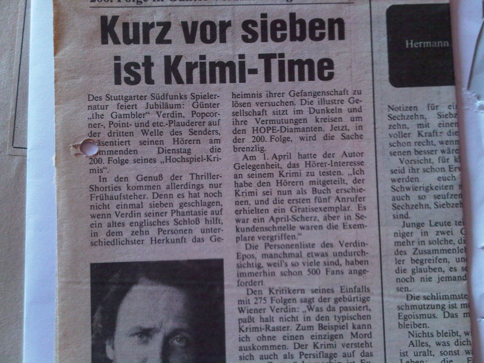 Gunter Verdin Entertainment Freitag 30 September 2011