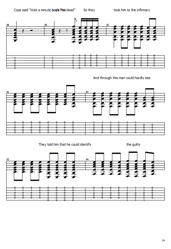 Hurricane Tabs Bob Dylan How To Play Hurricane