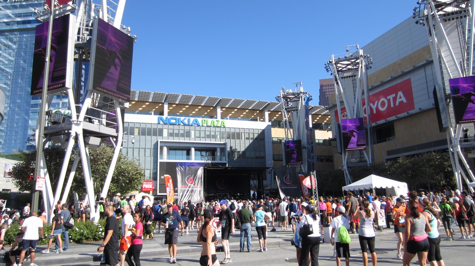 get off the computer l.a. live rock 'n roll half marathon