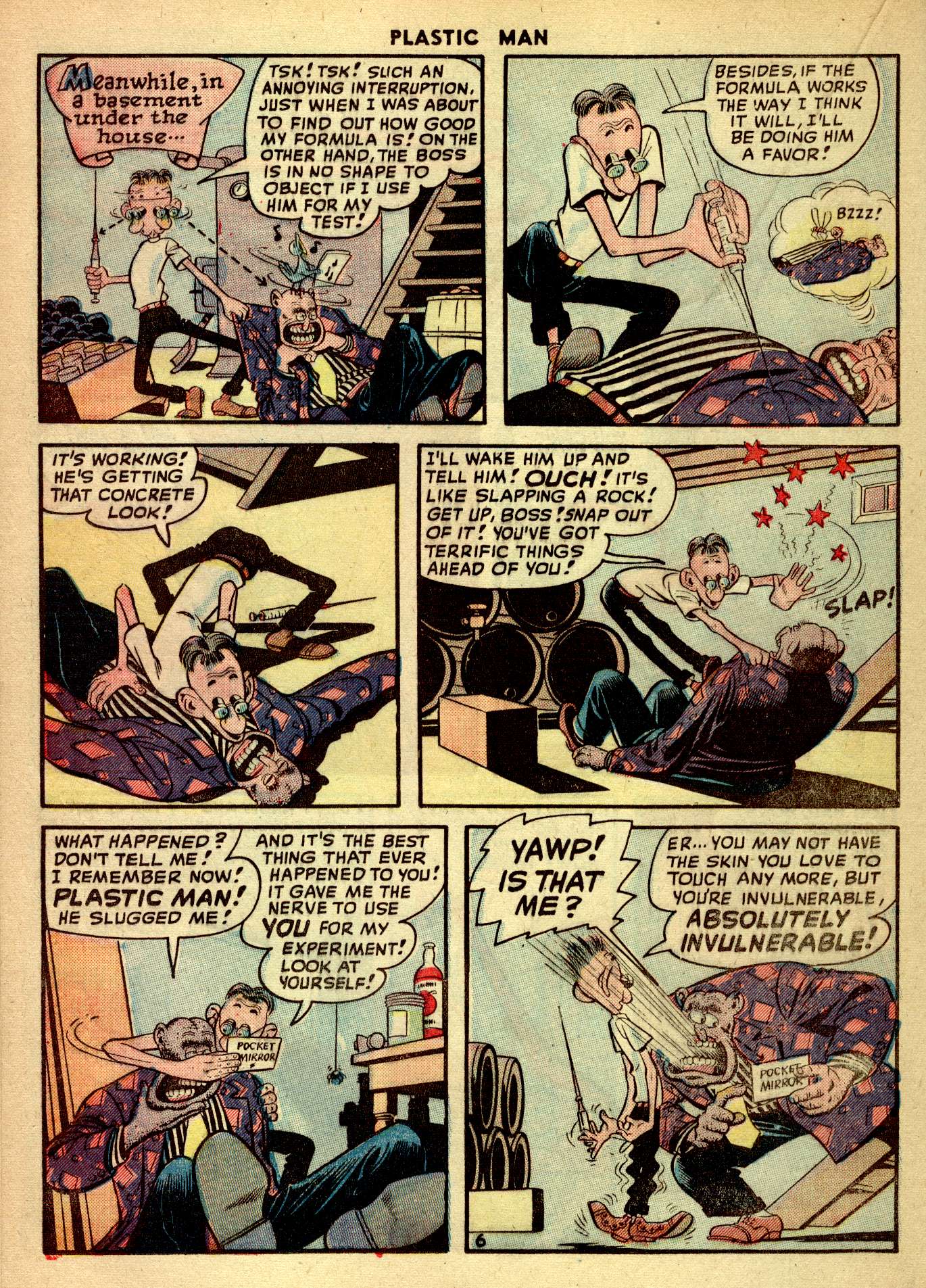 Read online Plastic Man (1943) comic -  Issue #14 - 20