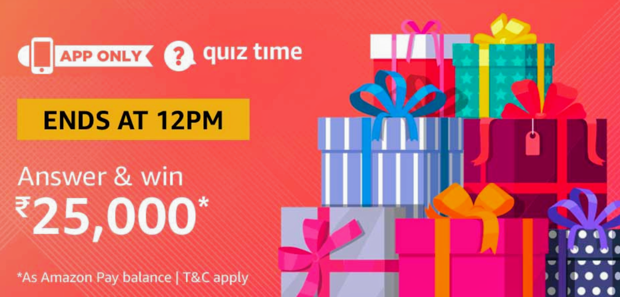 Dealbee Amazon Quiz Time Answers Answer And Win 25 000