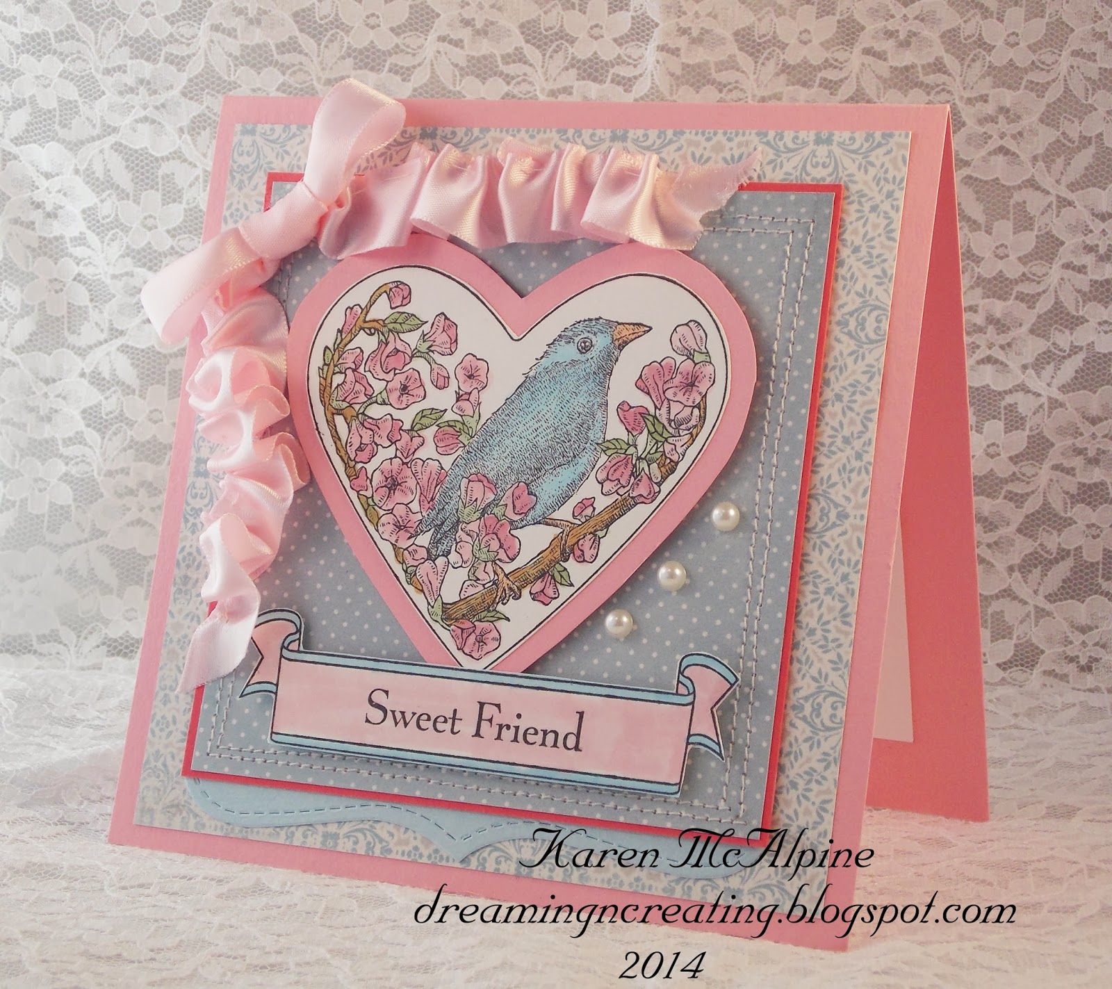 Dreaming and Creating: Bird in Heart Valentine