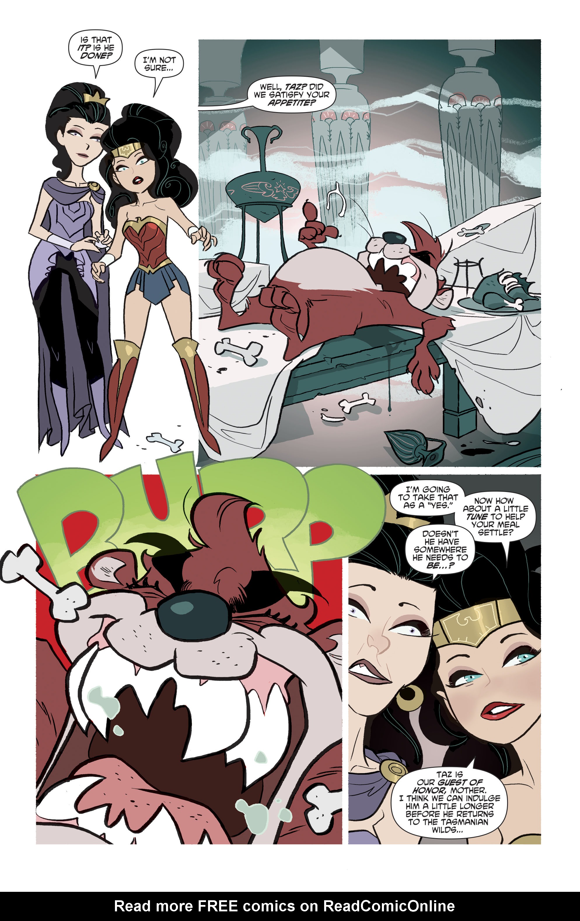Read online Wonder Woman/Tasmanian Devil Special comic -  Issue # Full - 32