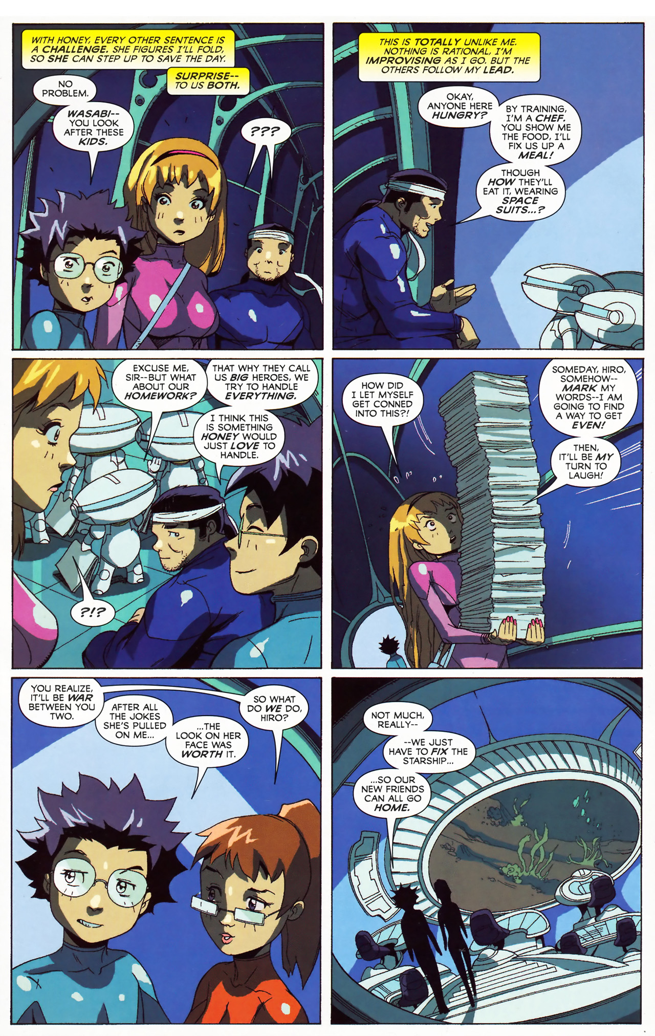 Read online Big Hero 6 (2008) comic -  Issue #5 - 19