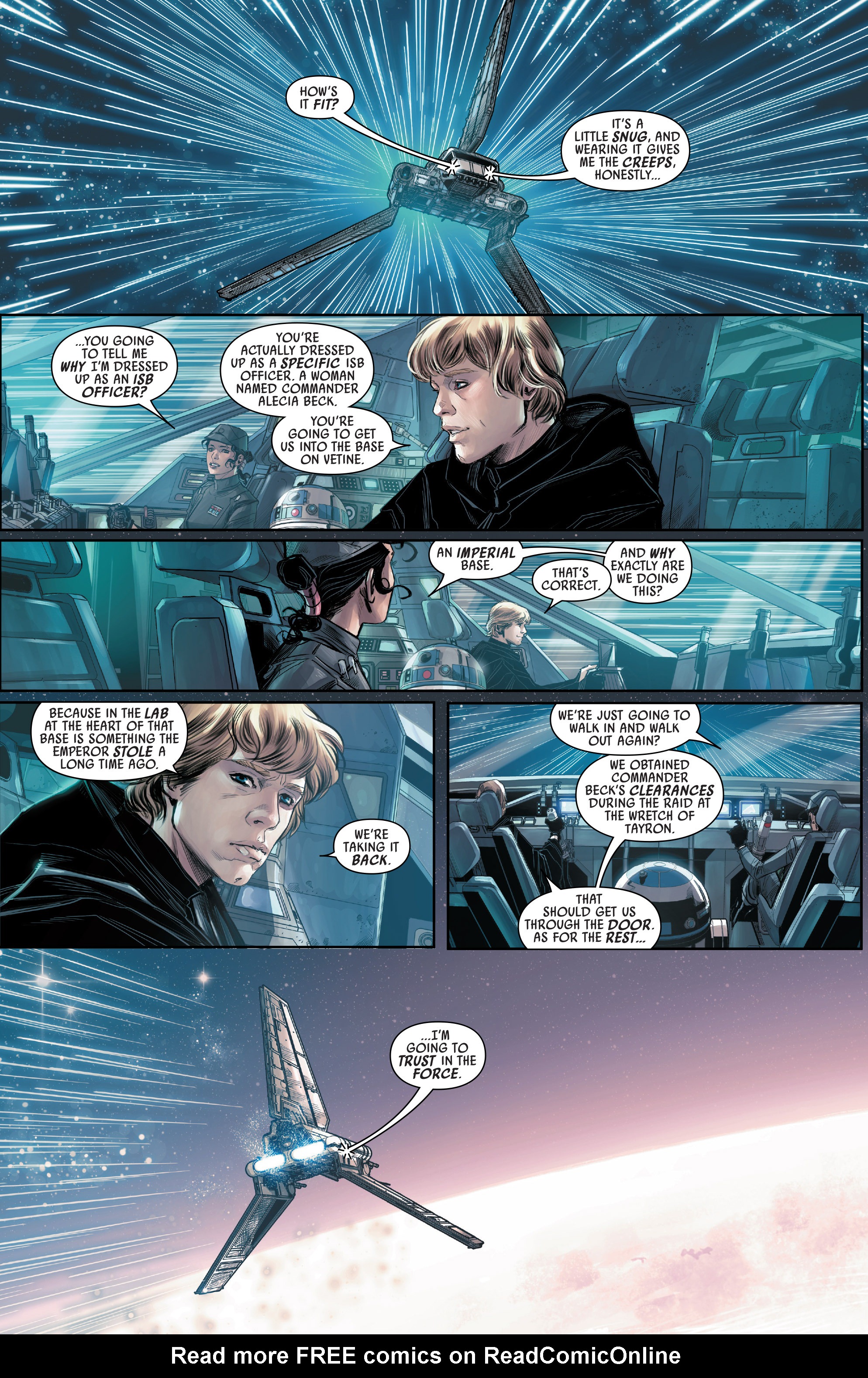 Read online Journey to Star Wars: The Force Awakens - Shattered Empire comic -  Issue #4 - 7