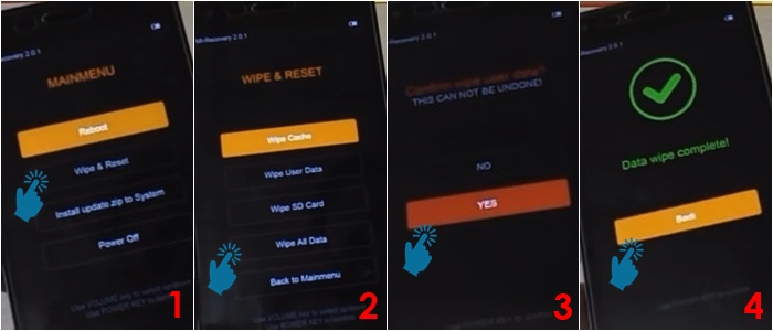Hp xiaomi tidak bisa di reset pabrik