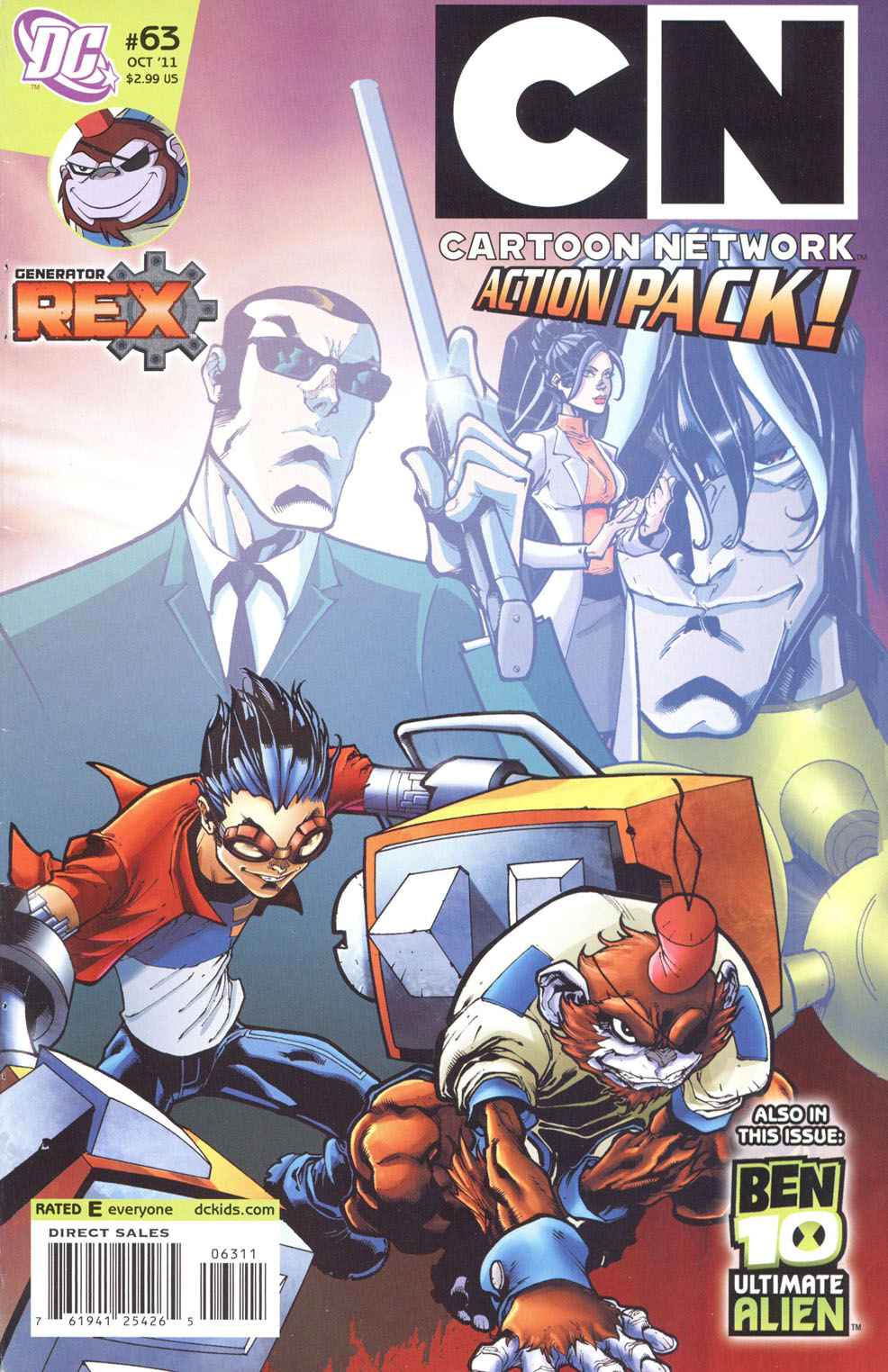 Read online Cartoon Network Action Pack comic -  Issue #63 - 1