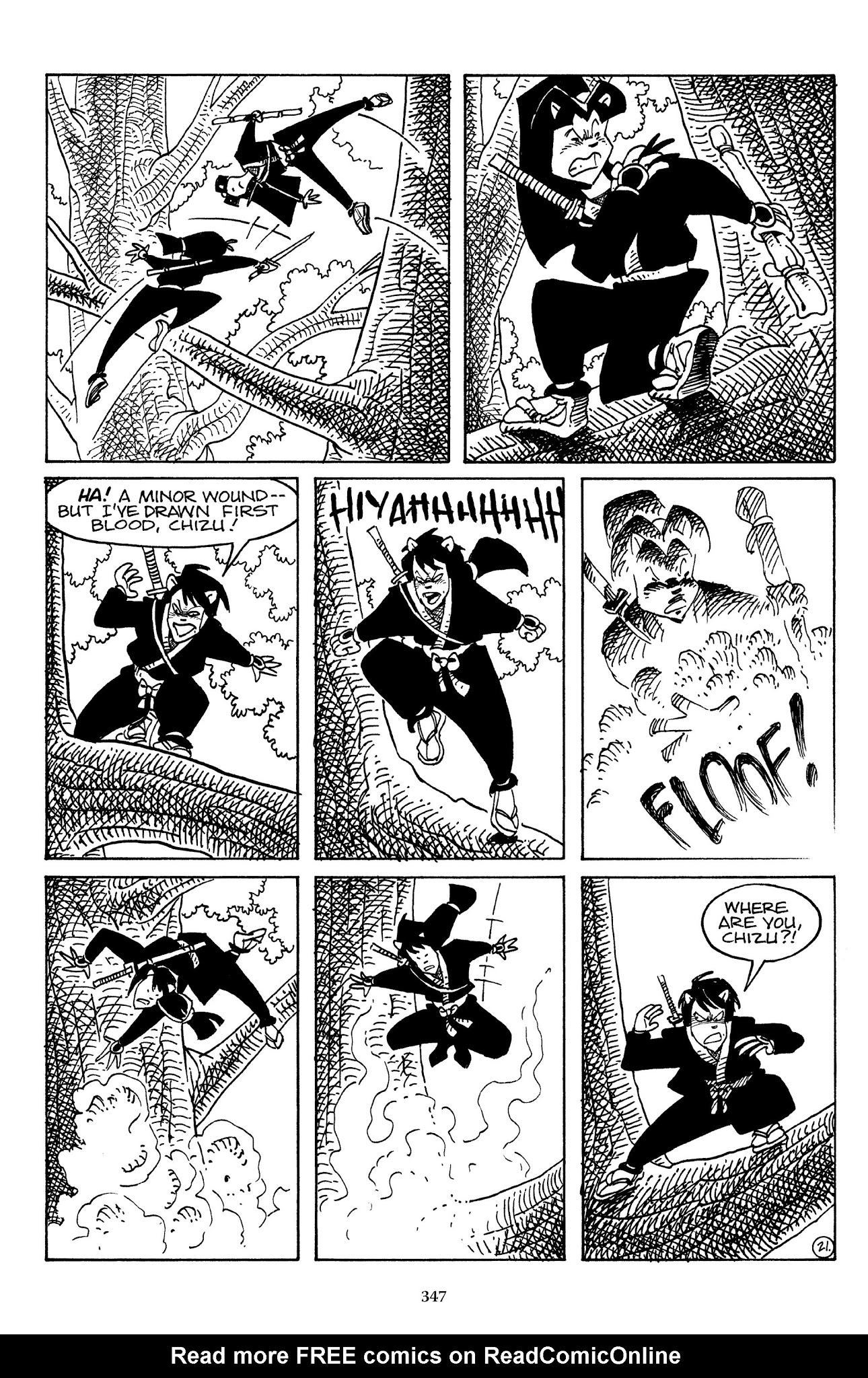 Read online The Usagi Yojimbo Saga comic -  Issue # TPB 3 - 343