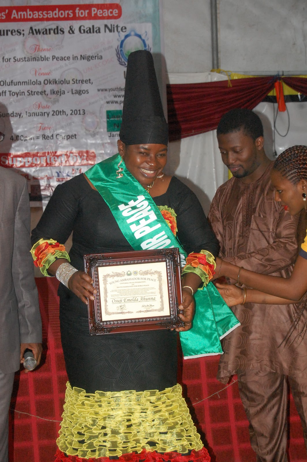 Welcome To Cindy Amos' Blog: MADAM MODESTY RECEIVES UNITED NATIONS ...