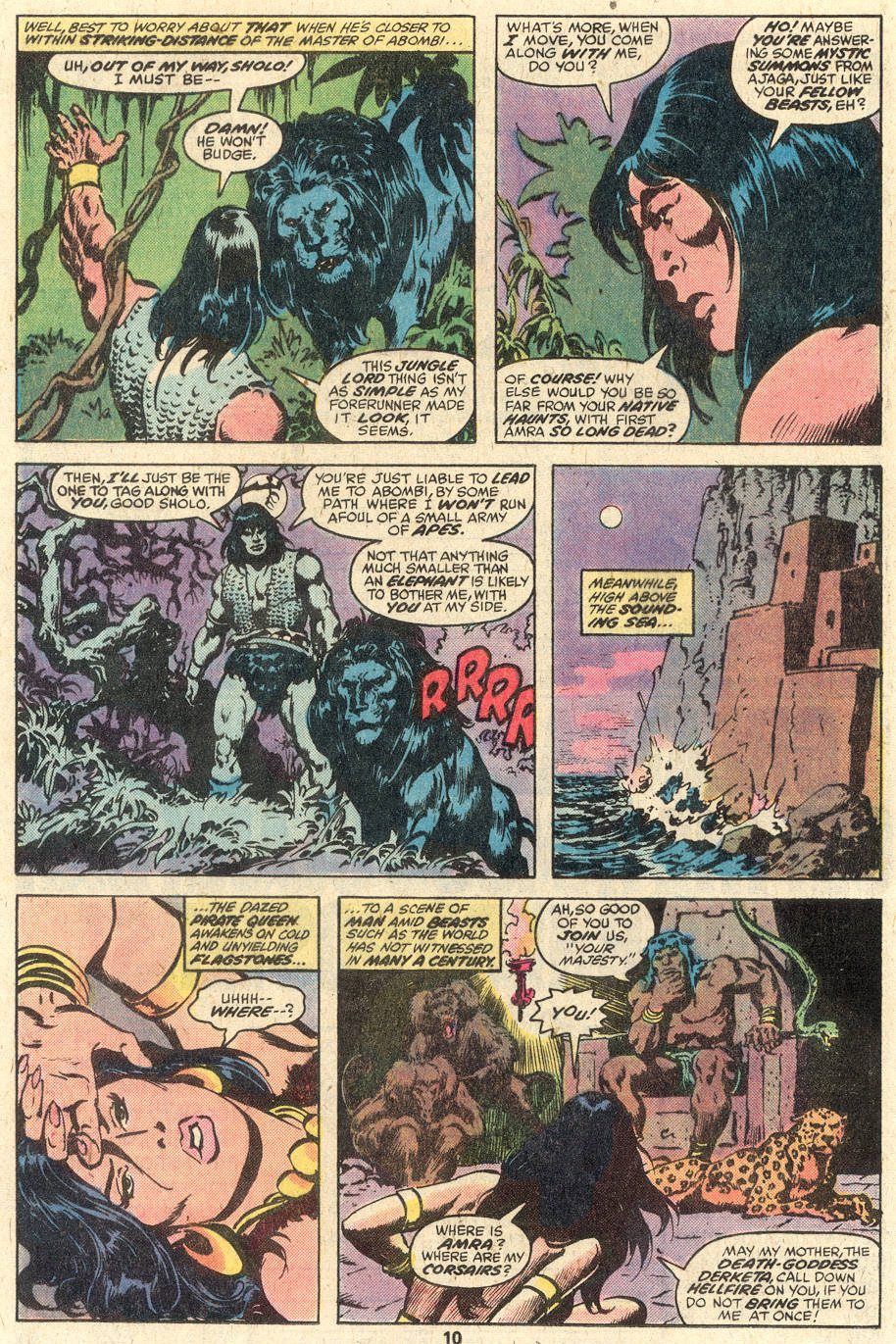 Read online Conan the Barbarian (1970) comic -  Issue #95 - 7