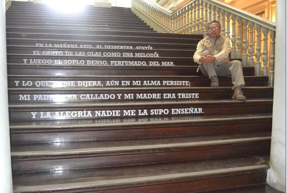 En la Casa de la Literatura - Lima Perú