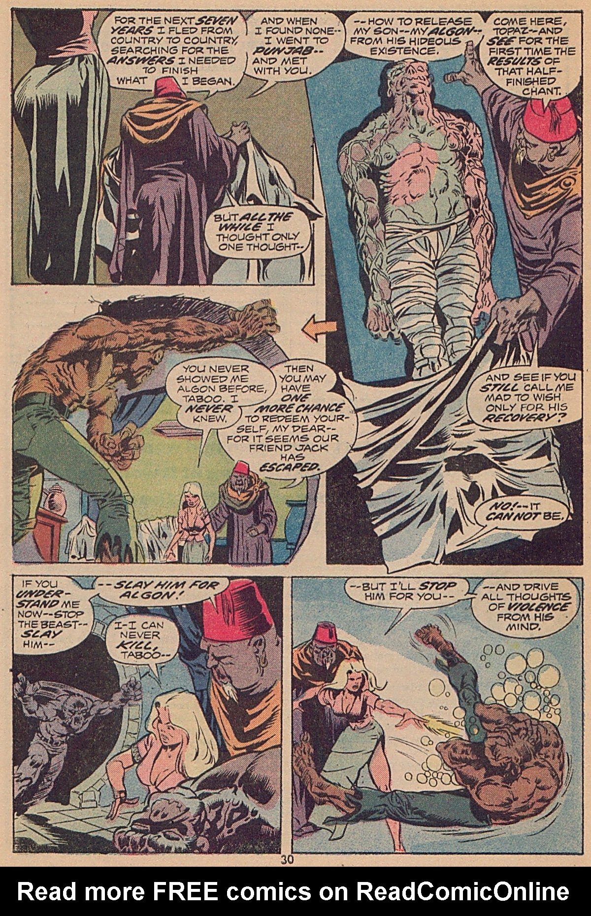 Read online Werewolf by Night (1972) comic -  Issue #13 - 20