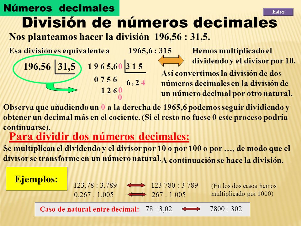 Los super búhos: UNIDAD 8. MULTIPLICACIÓN Y DIVISIÓN CON DECIMALES