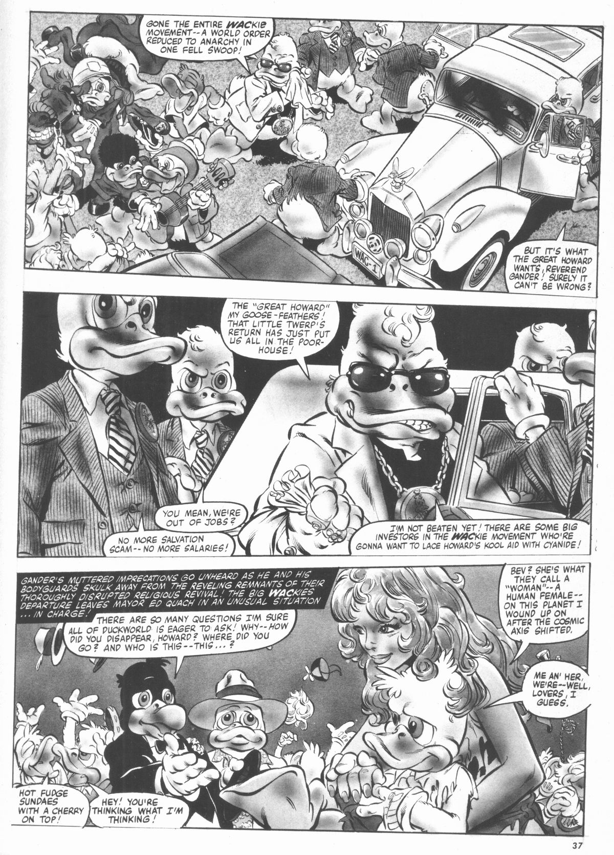 Read online Howard the Duck (1979) comic -  Issue #6 - 37