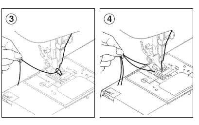 sacar hilo canilla maquina de coser