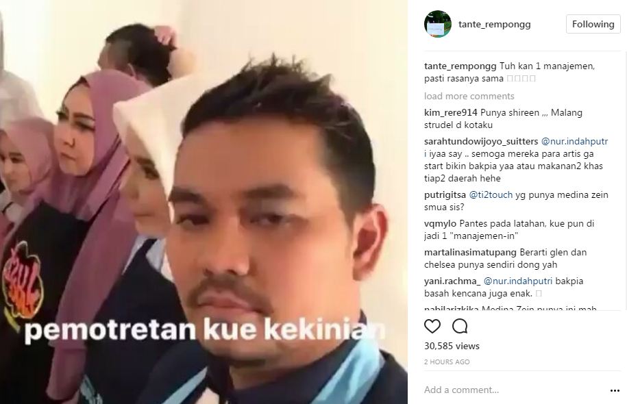 kue oleh-oleh kekinian artis