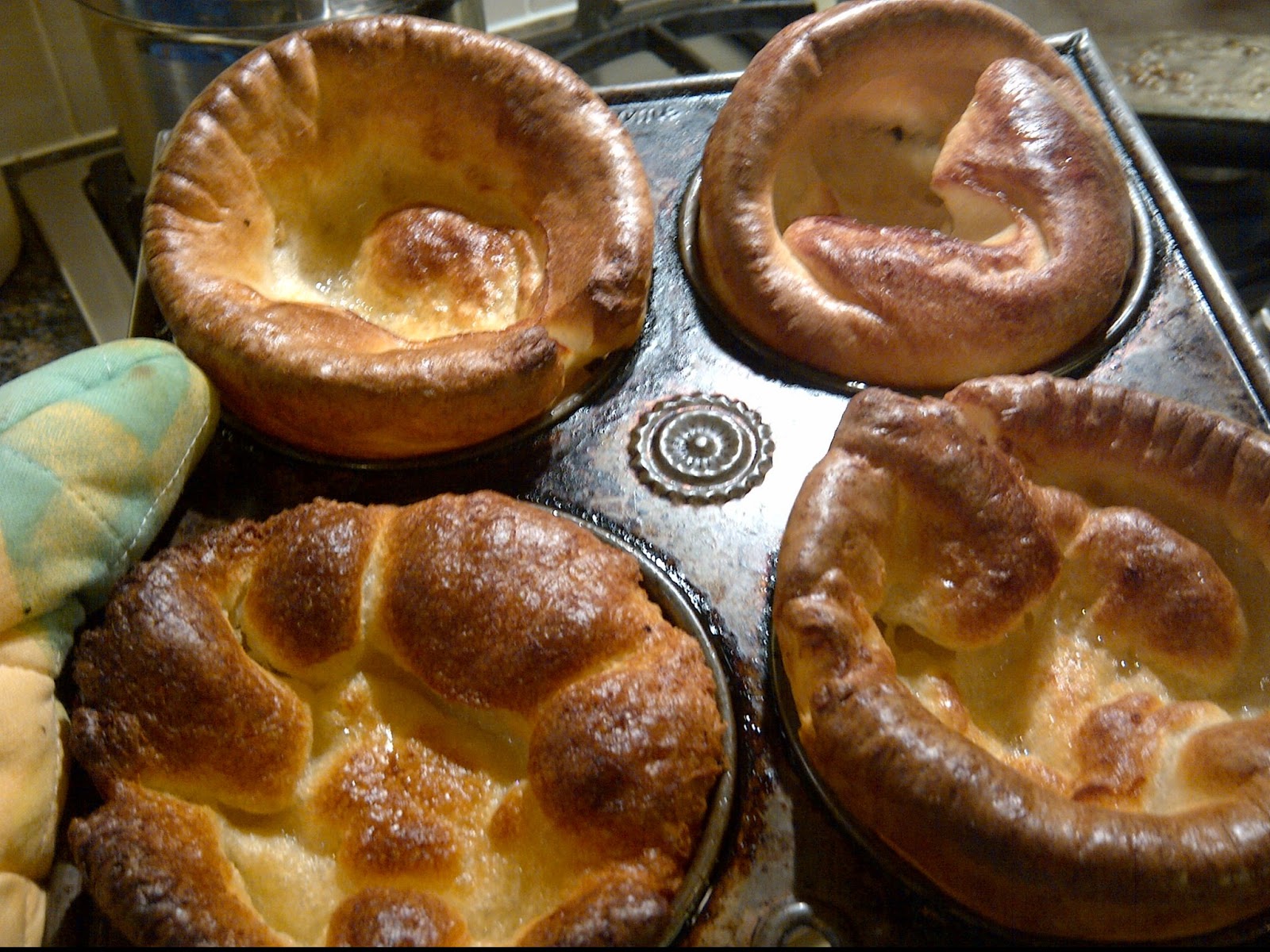 Grandma Abson's Traditional Baking Yorkshire puddings at the ready