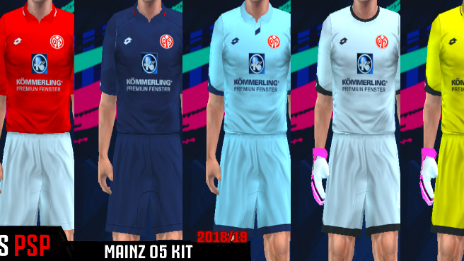 mainz fc kit