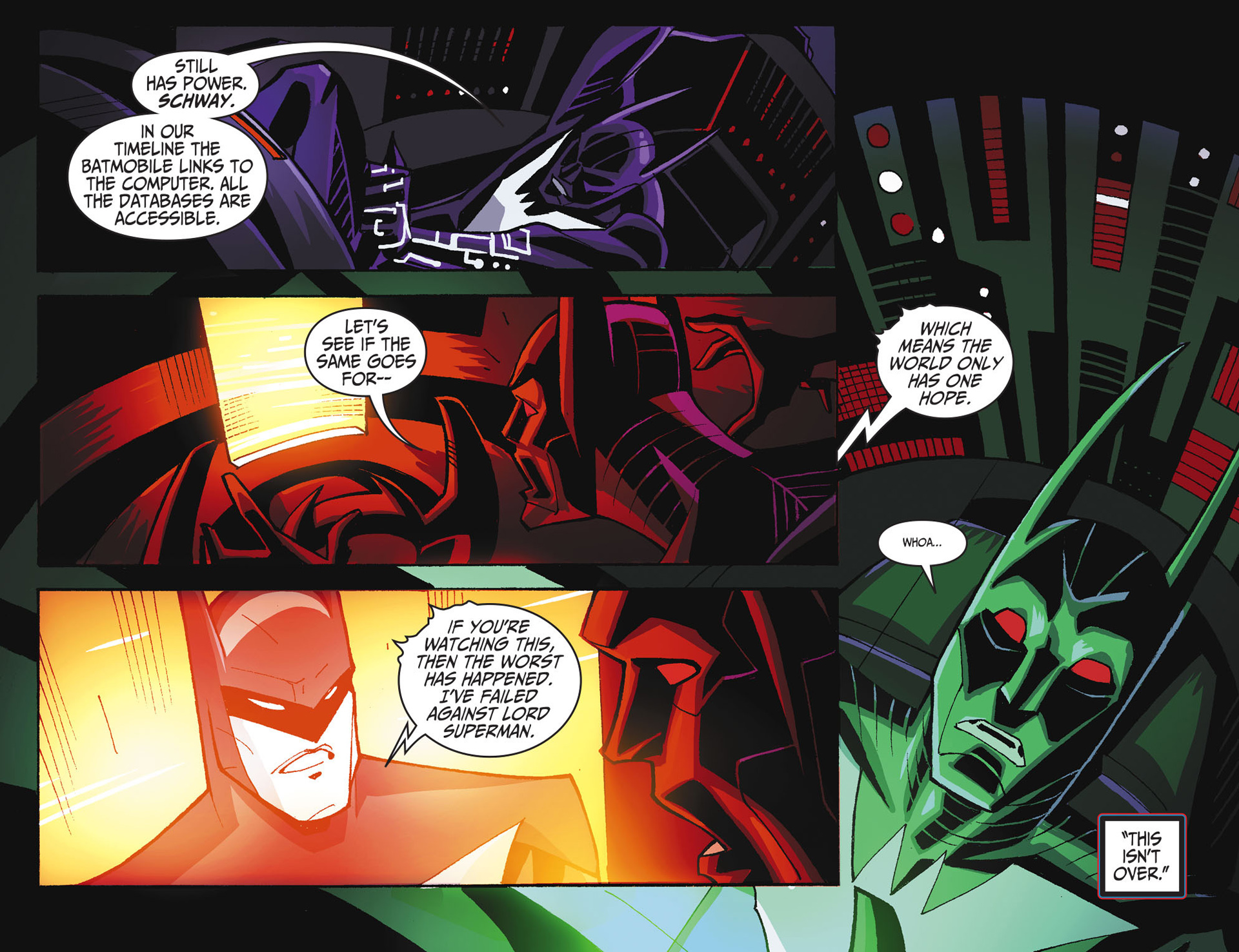 Read online Batman Beyond 2.0 comic -  Issue #22 - 12