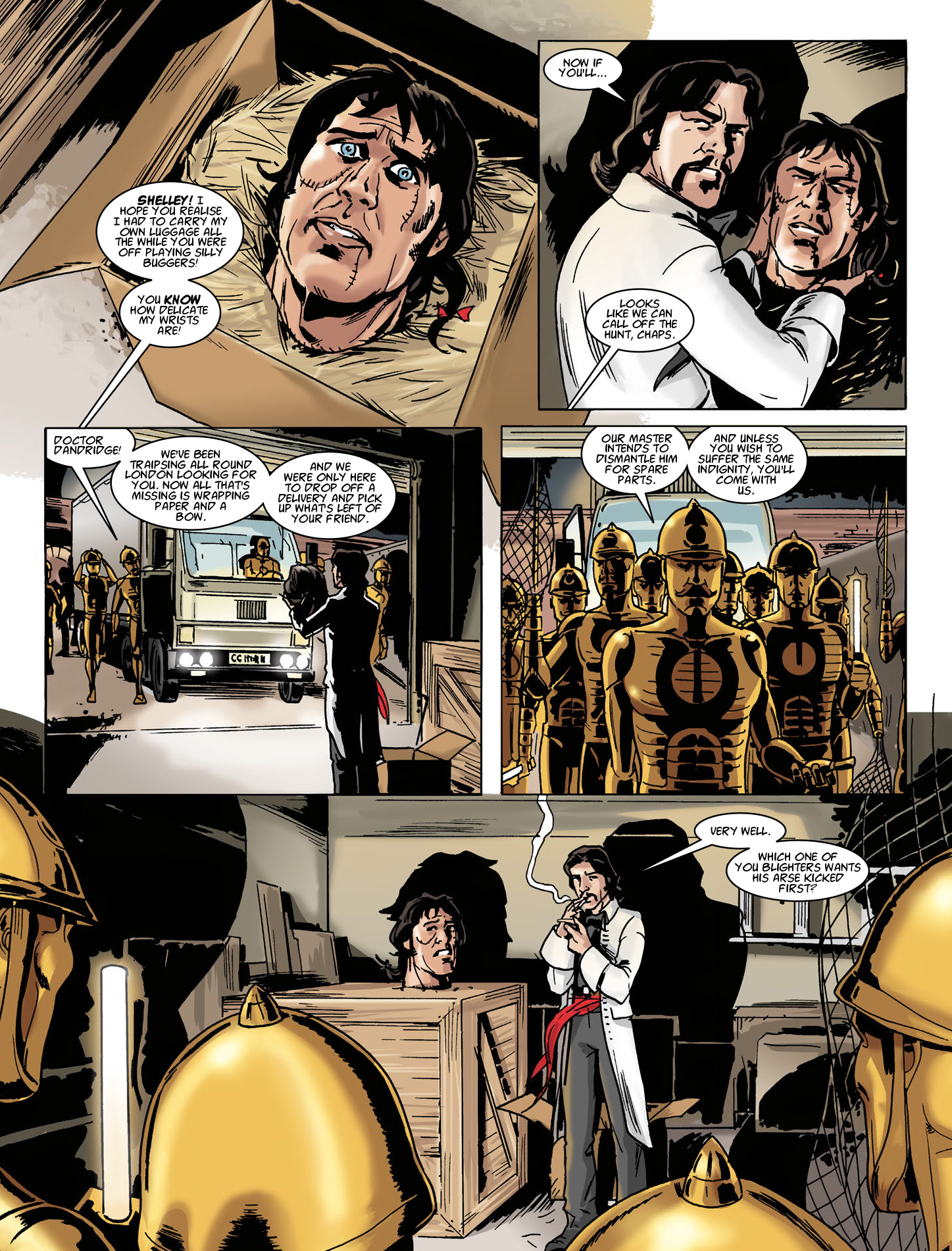 Read online Dandridge: Return of the Chap comic -  Issue # TPB - 87