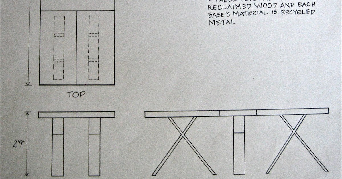 Custom Project: Dining room table plans pdf