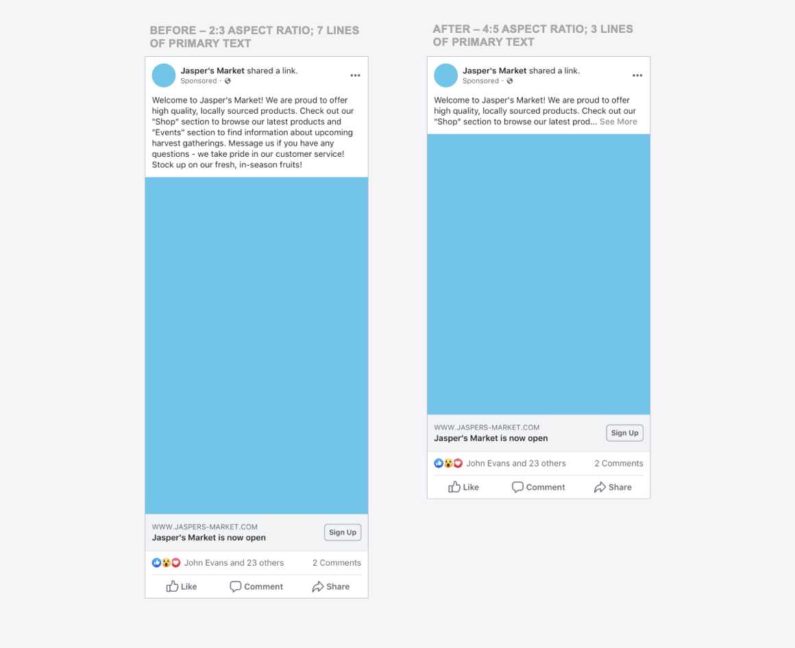 Marketers Heads Up! Facebook is Changing the News Feed Ads Sizes