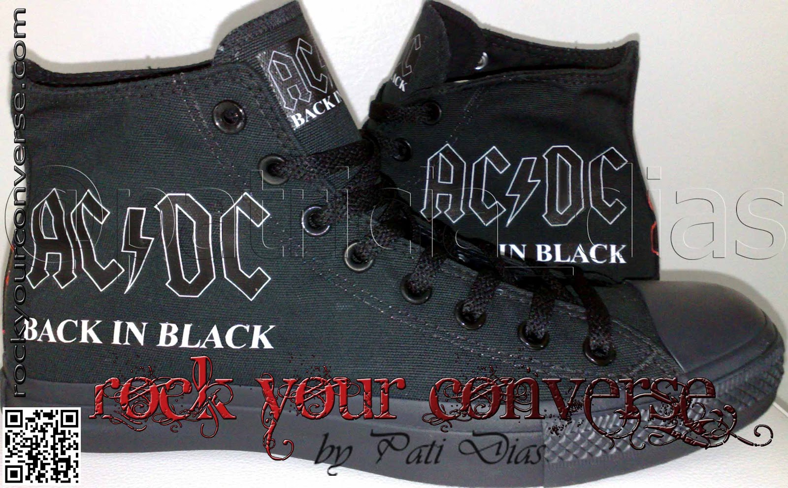 Converse All Star Customizado - Rock Your Converse!: Banda AC/DC