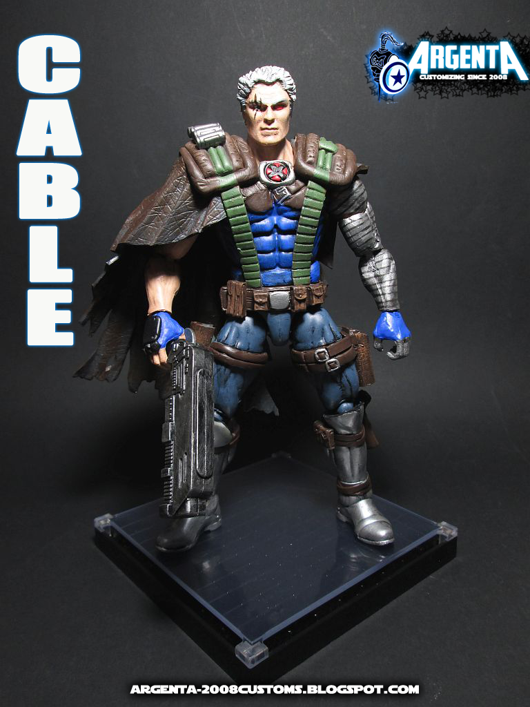 marvel legends cable custom