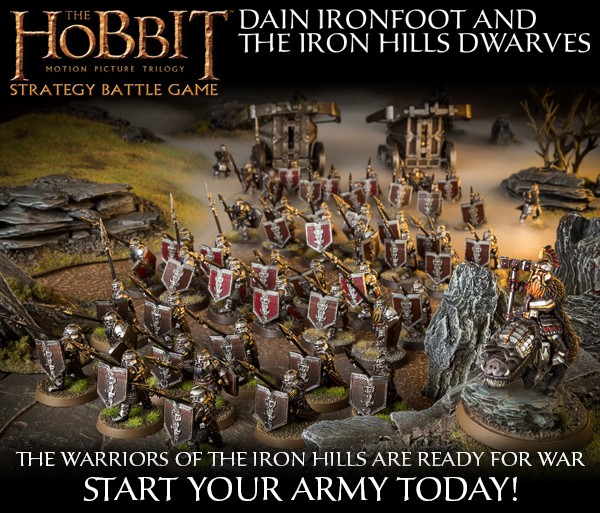 Wargame News and Terrain World The Hobbit Dwarves of The Iron