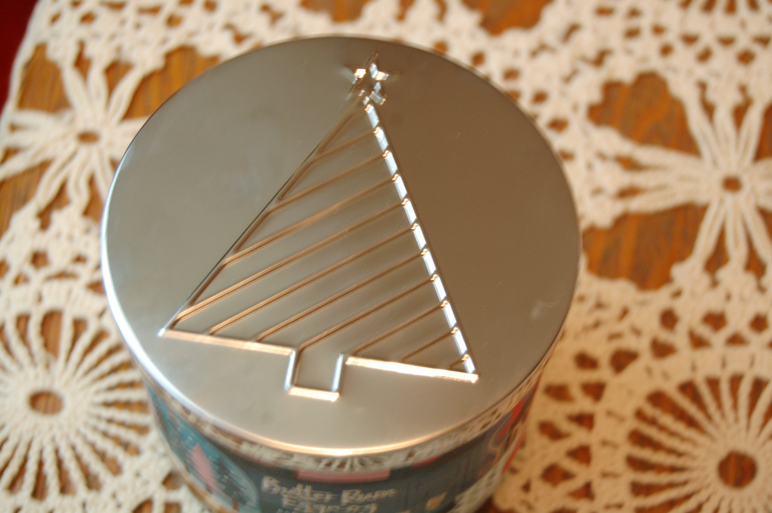 Bath & Body Works 3 Wick Butter Rum Eggnog Candle