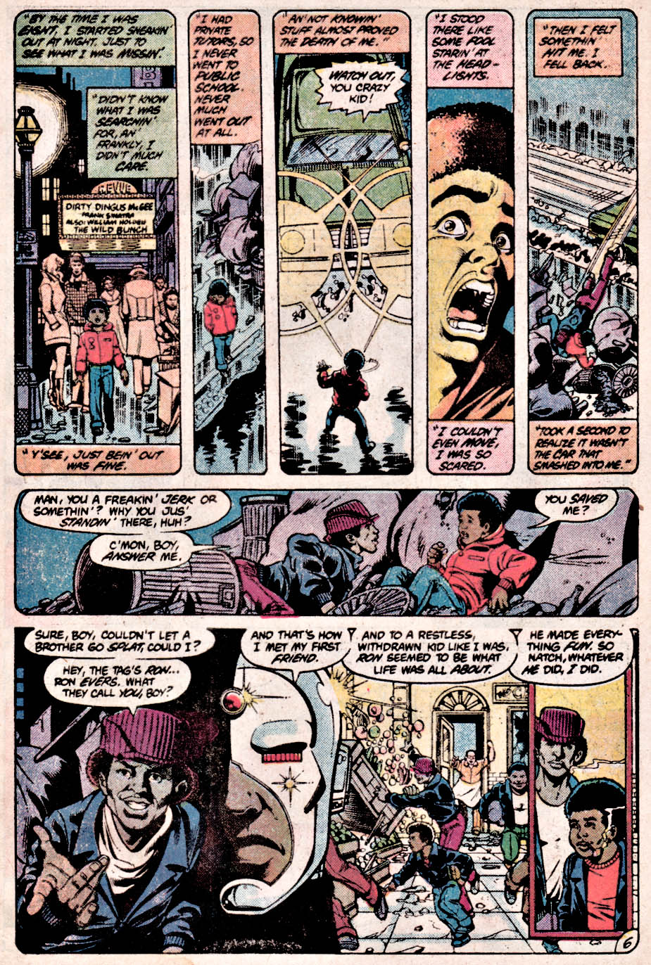 Read online Tales of the New Teen Titans comic Issue 1