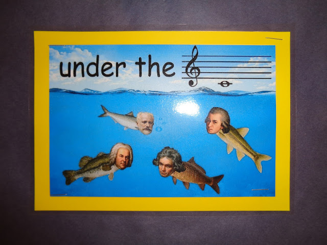 Have a punny new year musical bulletin board for elementary orchestra