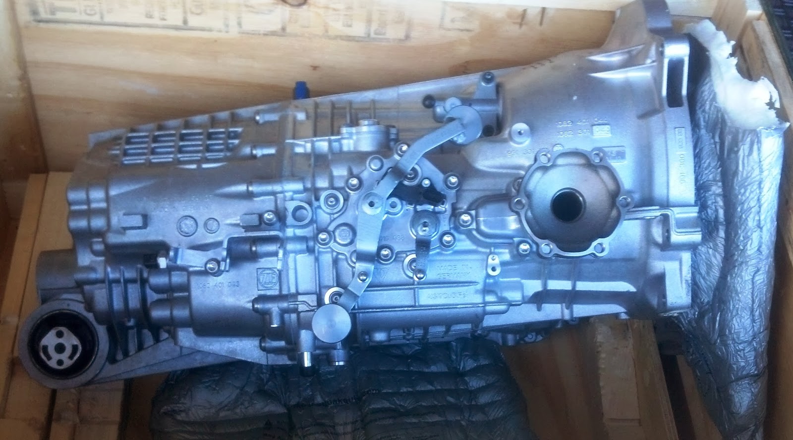 Super Car Build Transaxle Delivery