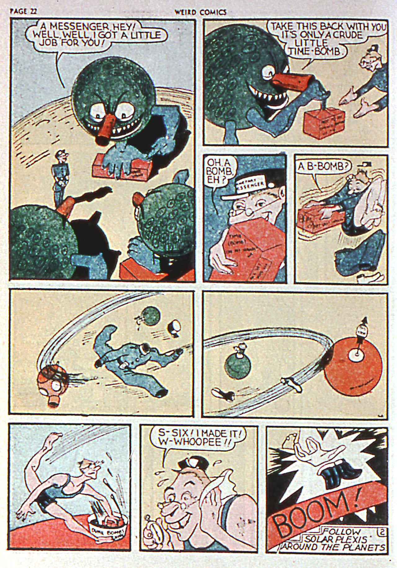 Read online Weird Comics comic -  Issue #1 - 22