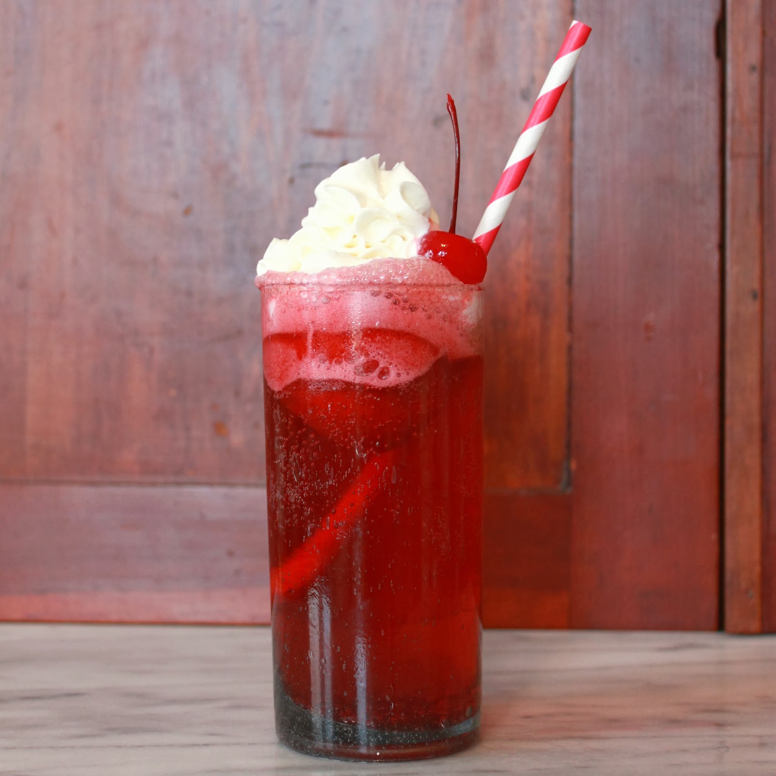 The Land of Milk 'n' Cookies Skinny Shirley Temple Float