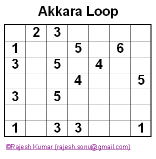 Logical Puzzles: Akkara Loop