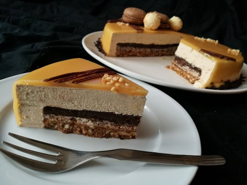Torta Mousse Al Mascarpone E Caffe Maria Rosaria Sciotti