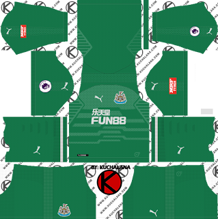 Newcastle United FC 2018/19 Kit - Dream League Soccer Kits Newcastle United FC 2018/19 Kit - Dream League Soccer Kits