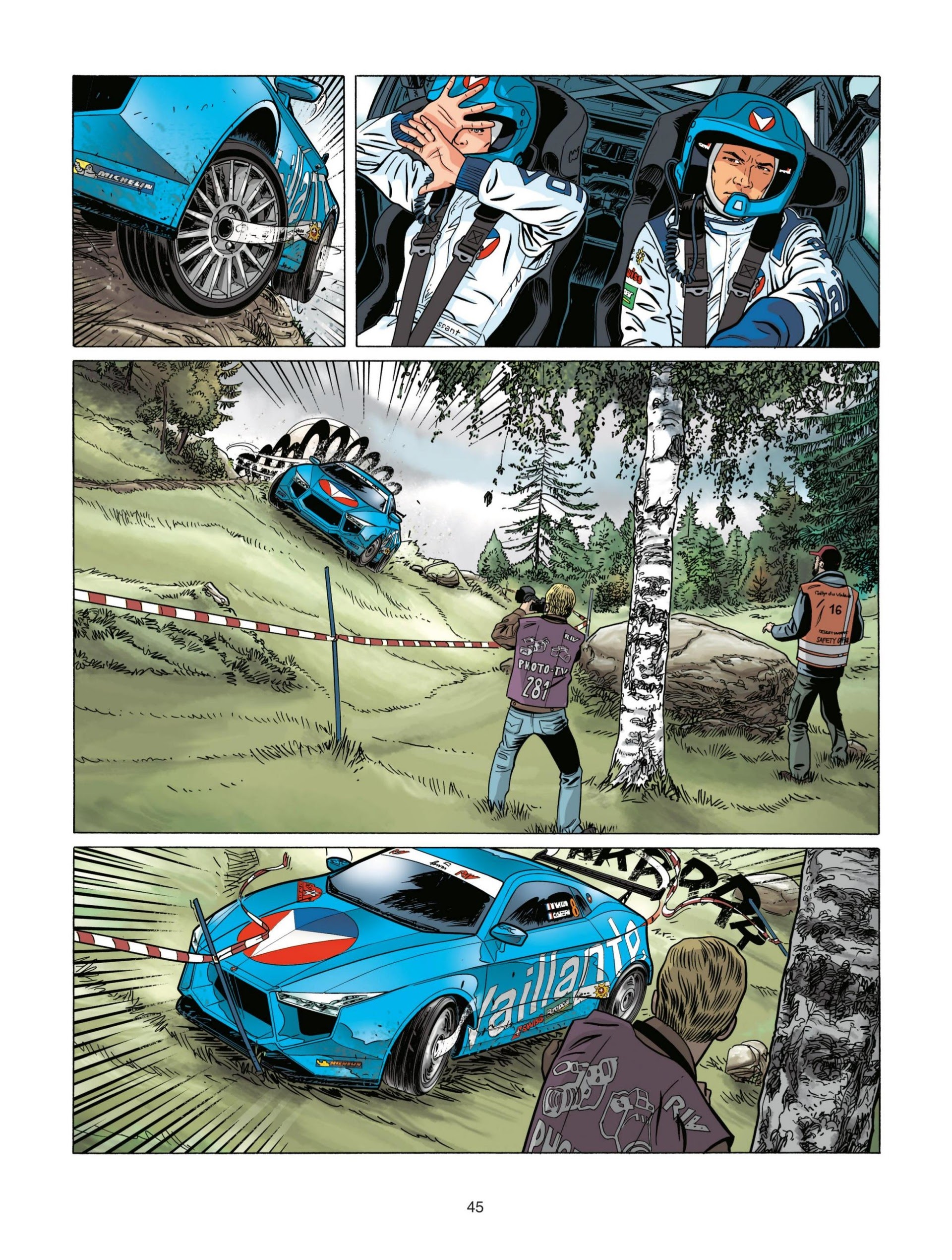 Read online Michel Vaillant comic -  Issue #3 - 44