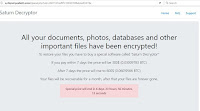 Saturn Ransomware site