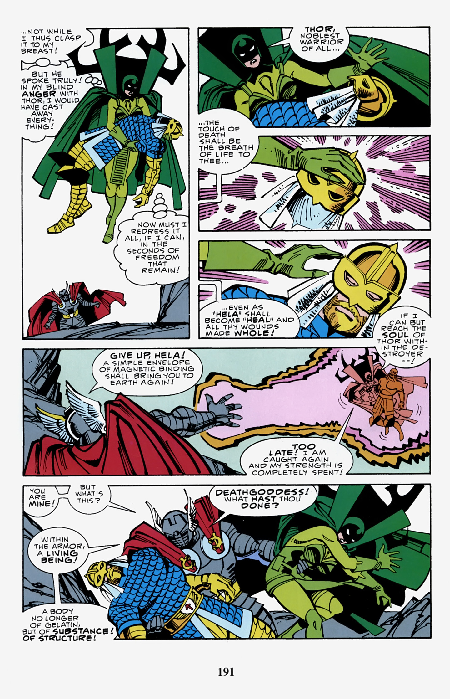 Read online Thor Visionaries: Walter Simonson comic -  Issue # TPB 5 - 191