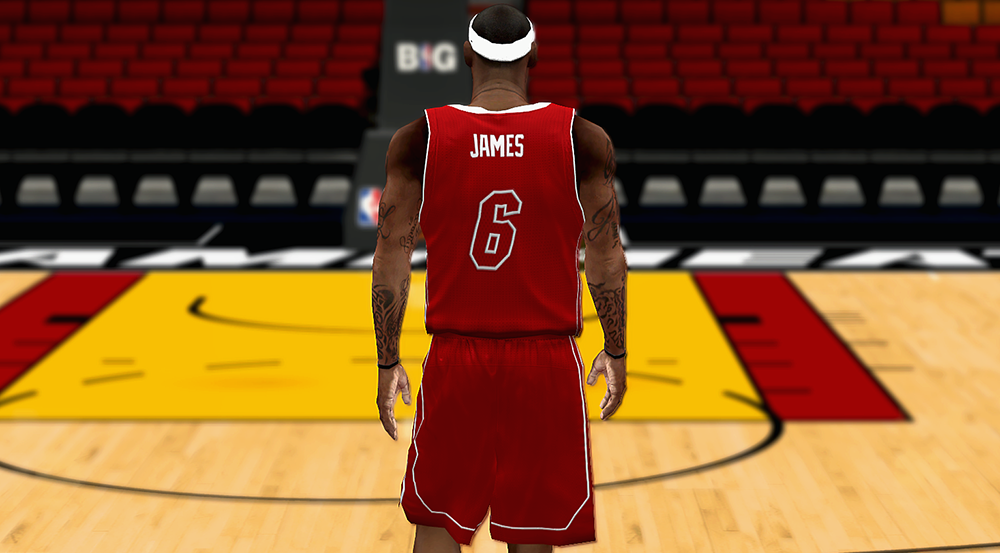 NBA 2K14 Complete Miami Heat Jersey Patch (Updated) 