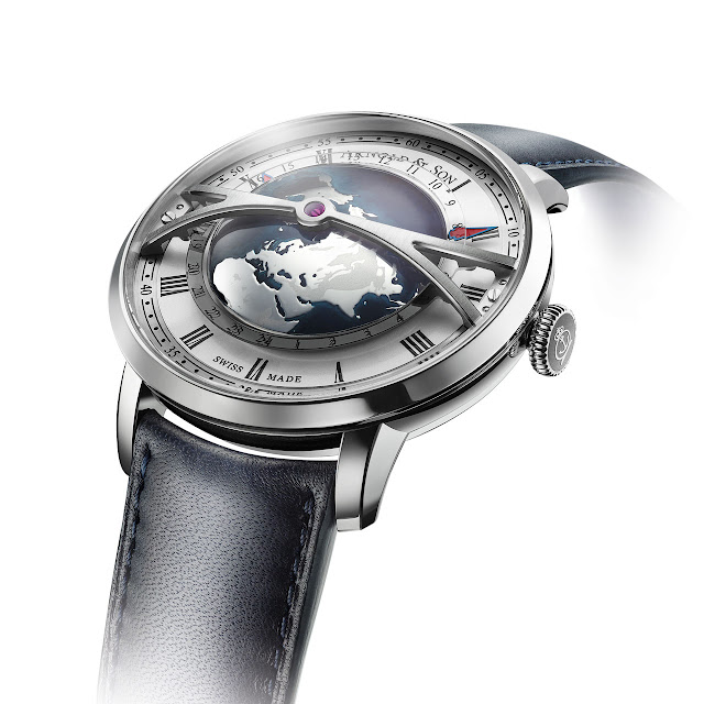 Arnold & Son Globetrotter Mechanical Automatic A&S6022 Calibre Watch