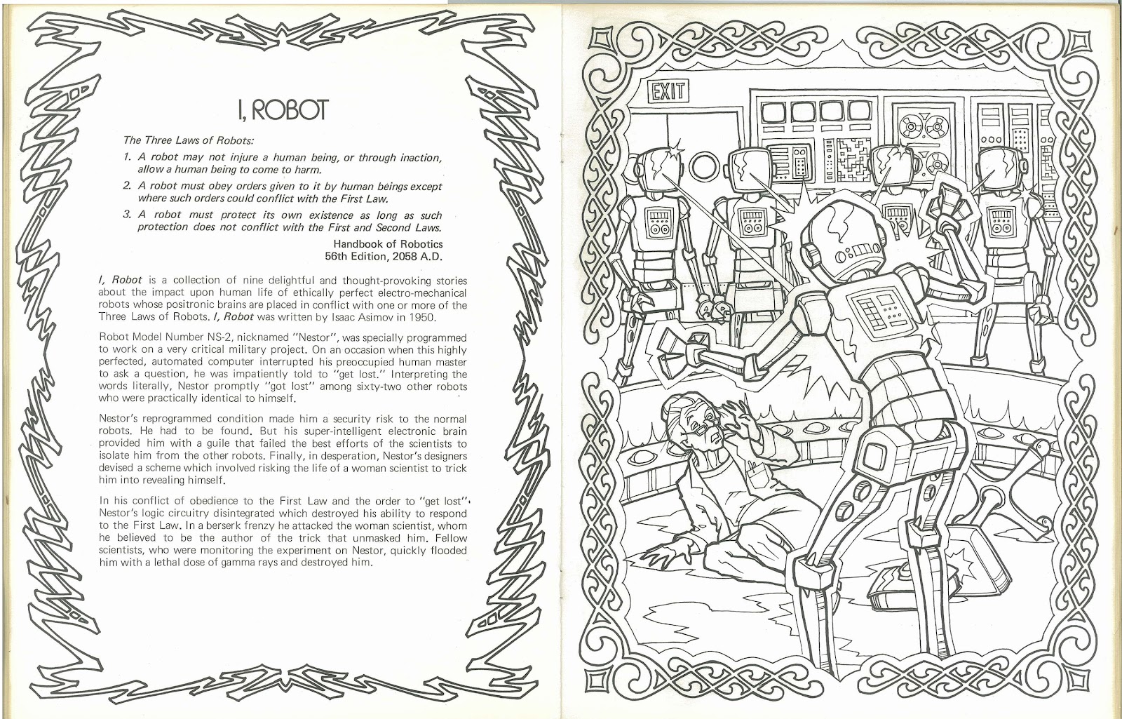 Inside Jeff Overturf's Head: "Science Fiction Anthology" Coloring Book ...