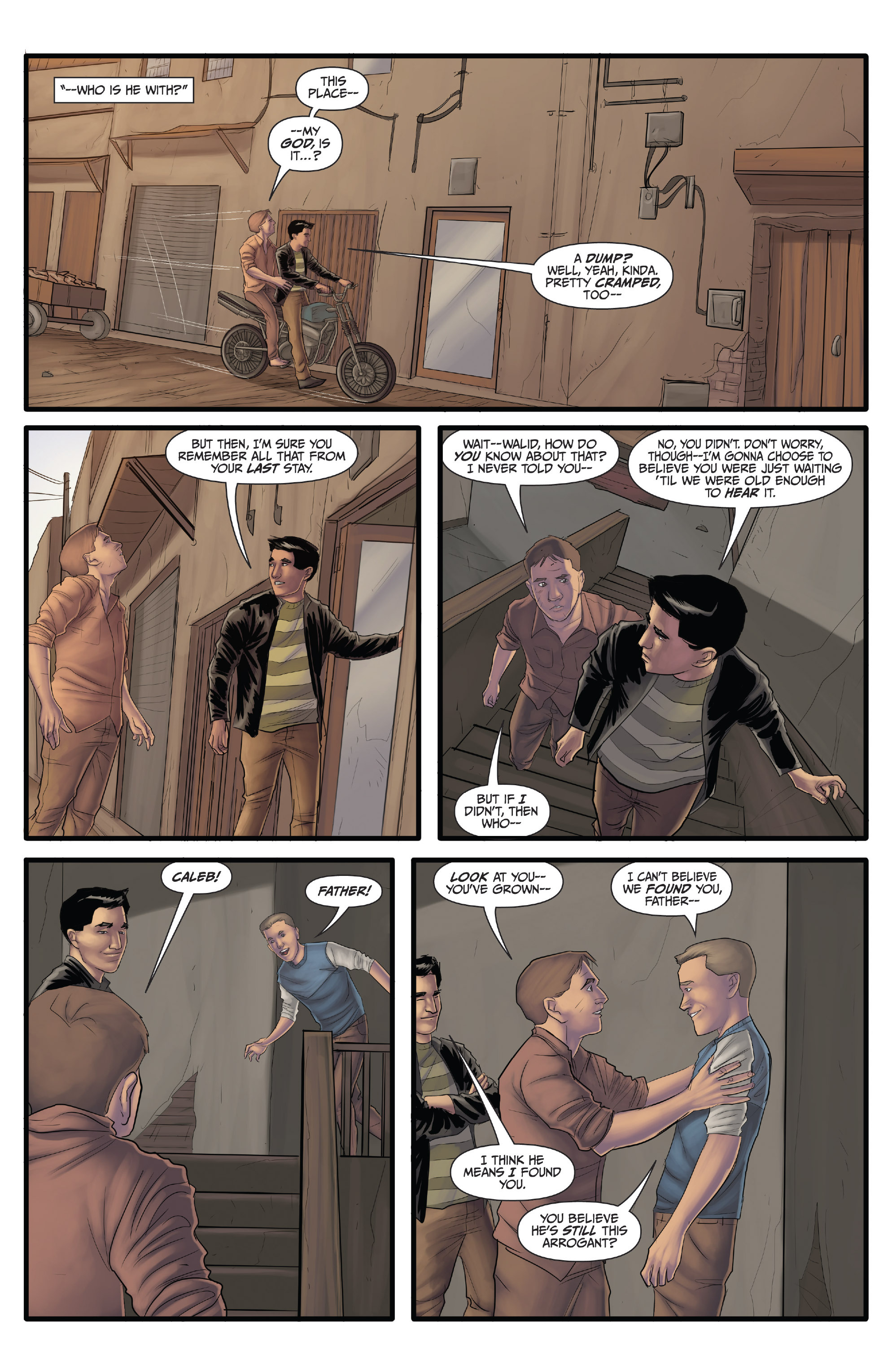 Read online Morning Glories comic -  Issue # _TPB 7 - 106