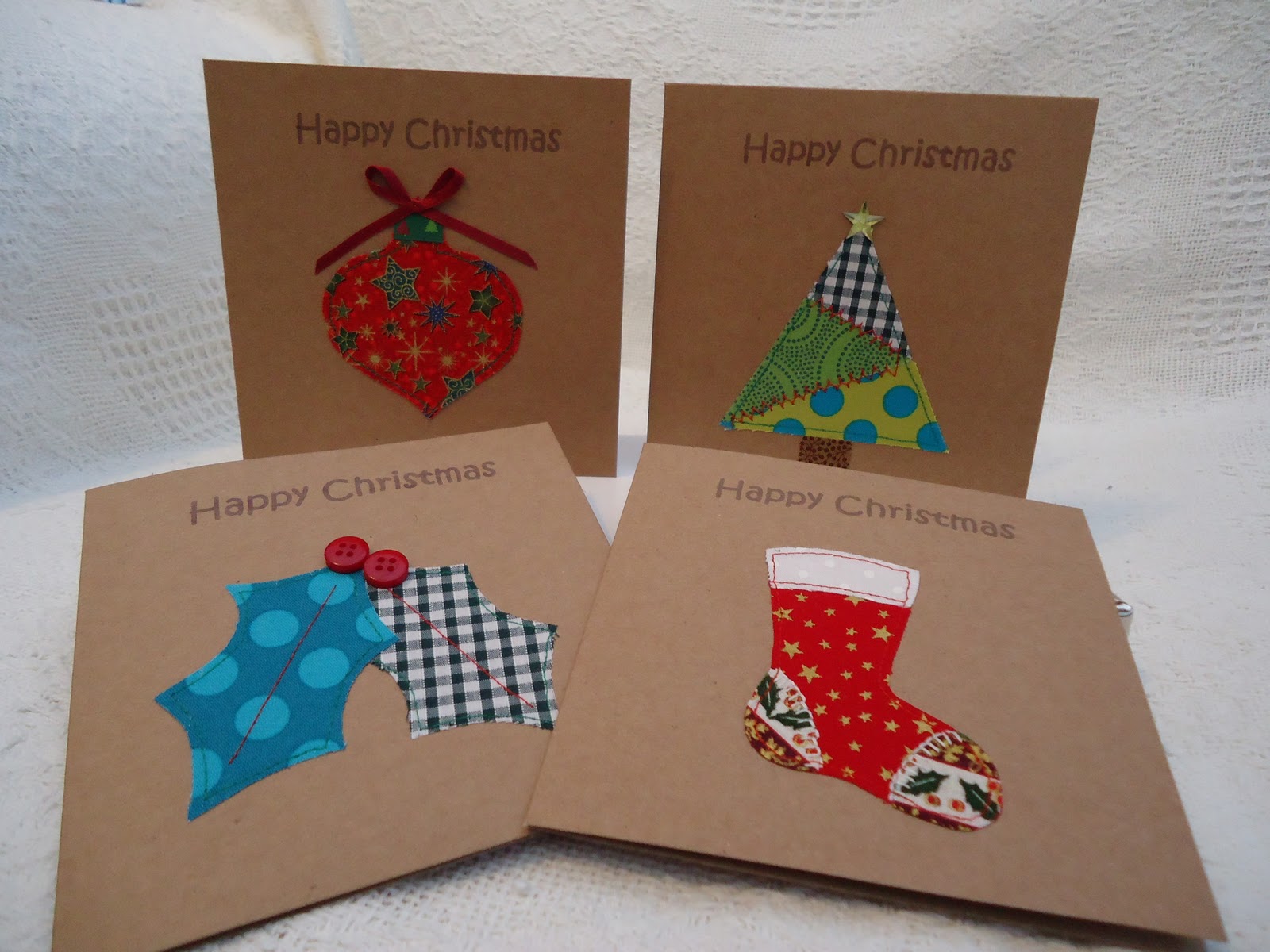 Stitched Christmas Cards
