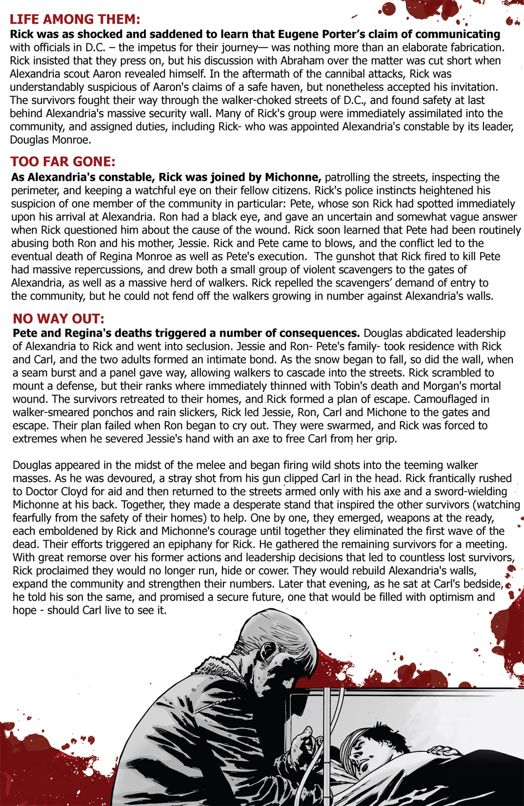 Read online The Walking Dead Survivors' Guide comic -  Issue # TPB - 102