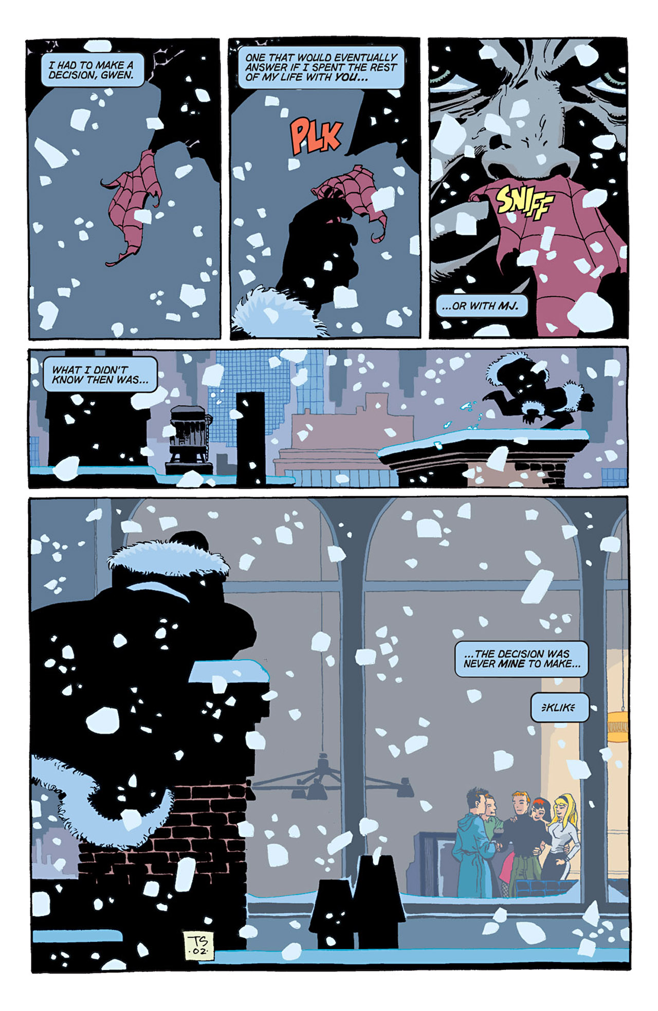 Read online Spider-Man: Blue comic -  Issue #5 - 22