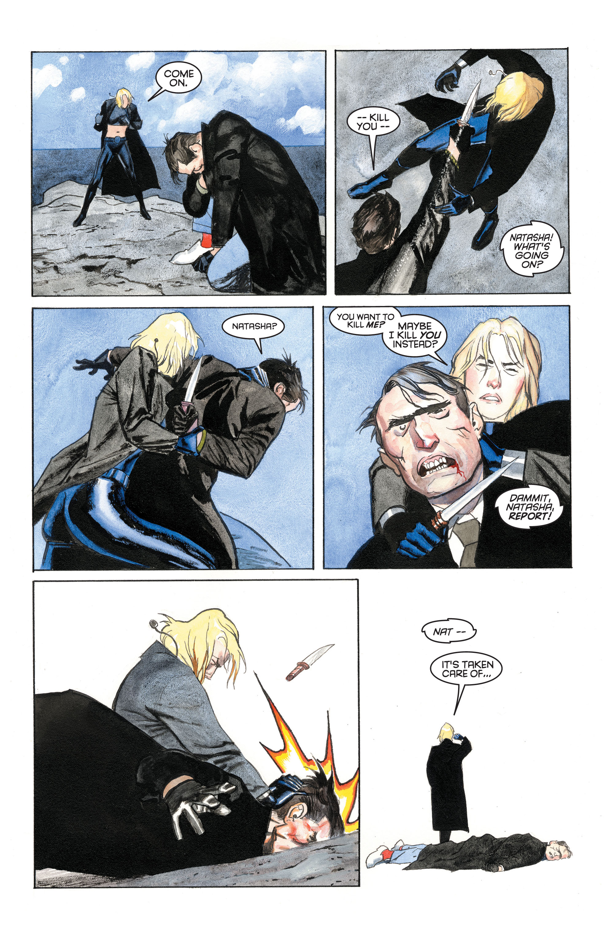 Read online Black Widow (2001) comic -  Issue #3 - 4
