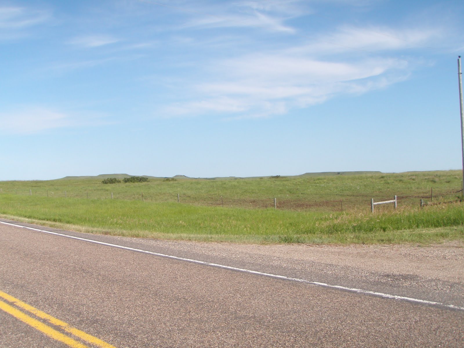 Lone Rider Pedals White River, SD to Winner, SD 55 or 65 miles